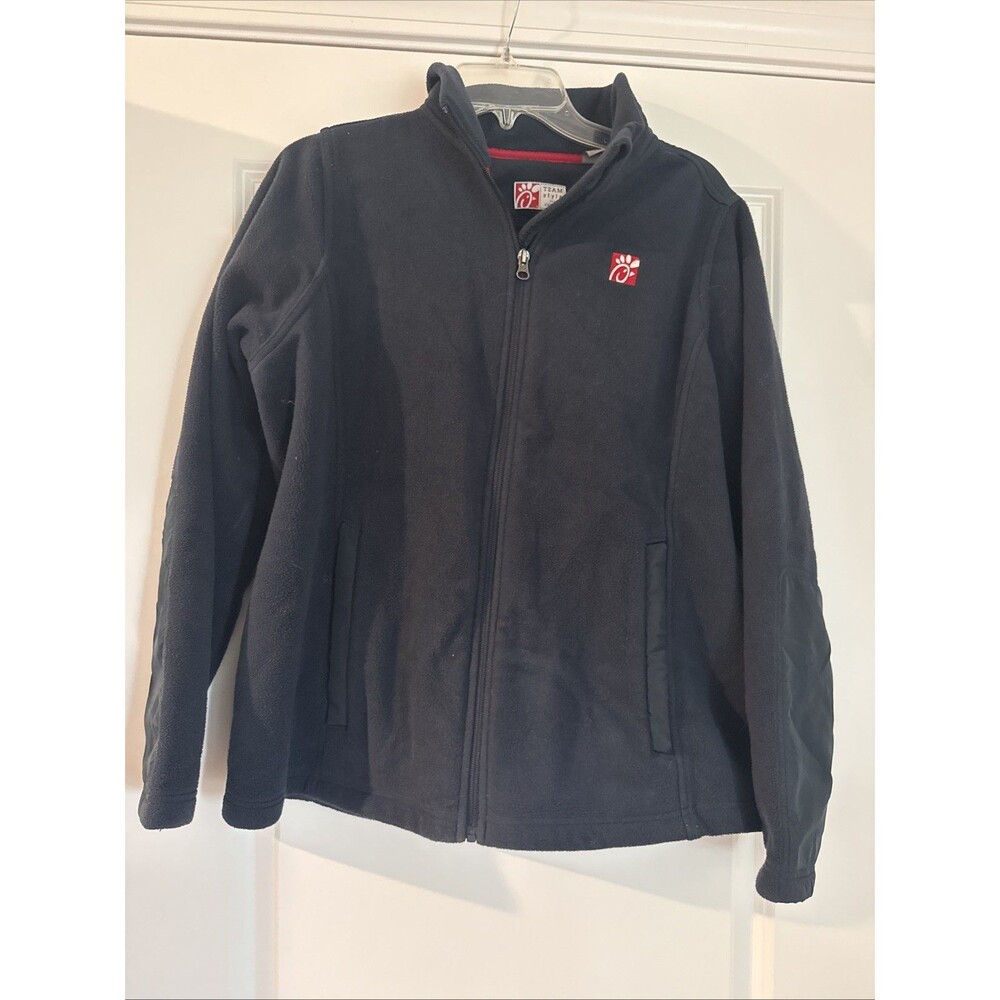 Chick-Fil-A Team Style OOBE Employee Uniform Zip Up Fleece Jacket XL